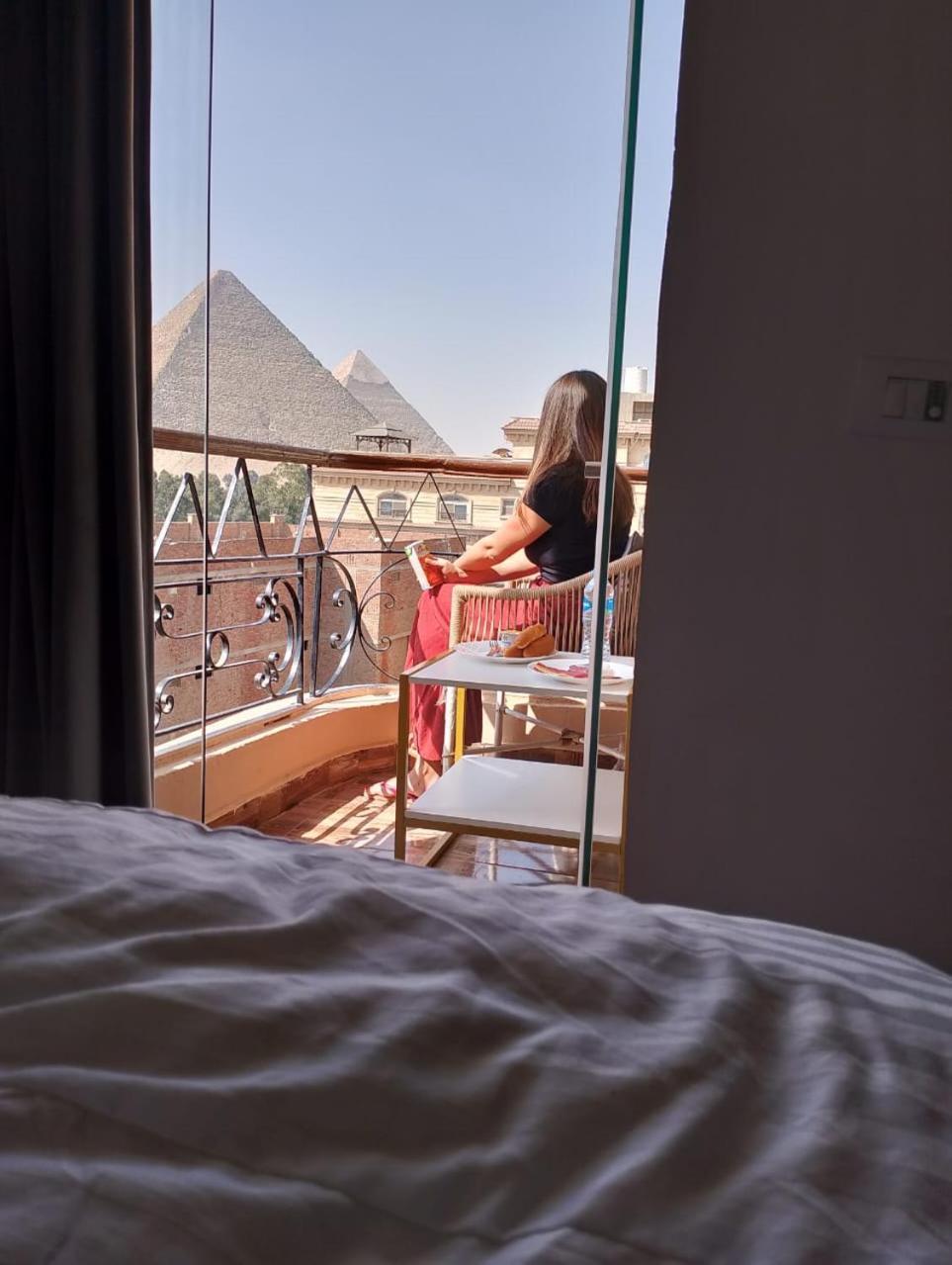 Oh Pyramids View Kafret el-Gabal Exterior foto